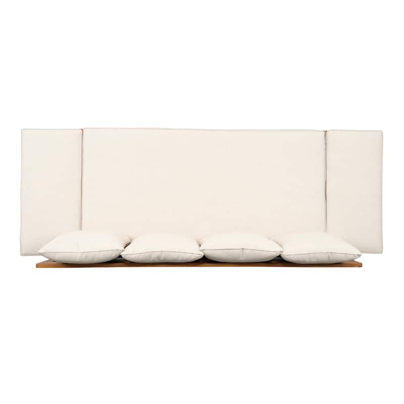 Ottavio Outdoor Daybed with Cushions by Christopher Knight Home