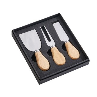 Set/3 Cheese Tools W/Wood Handles 5