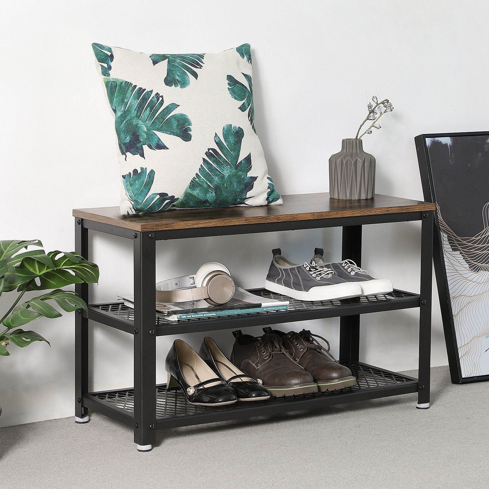 Vasagle shoe discount storage bench