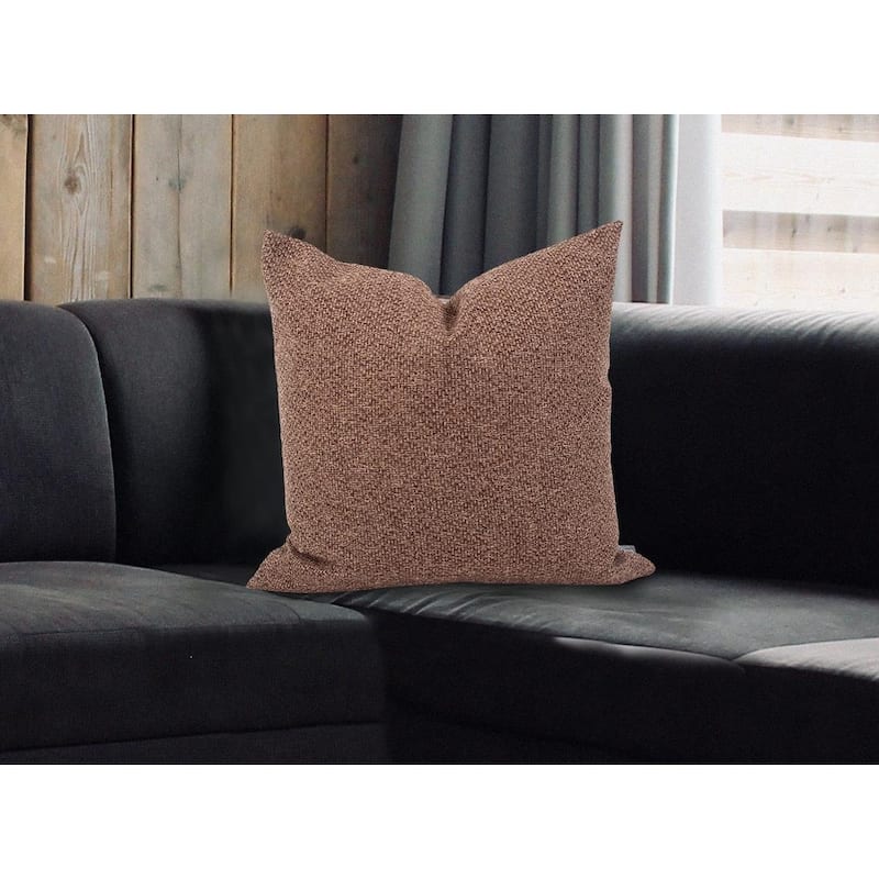 Allan Andrews 24 x 24 Avanti White Pillow - Black