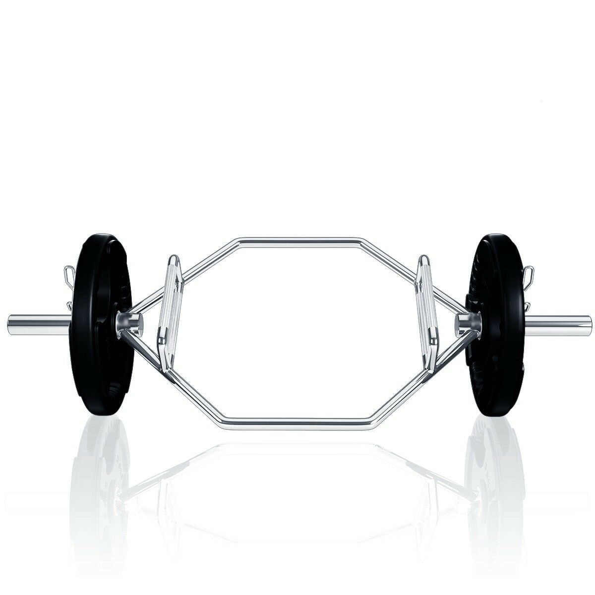 XMark VOODOO-3385-280S Set Olympic Bar and 280 lbs of Olympic Bumper Plates