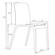 preview thumbnail 12 of 39, LeisureMod Murray Modern Stackable Kitchen & Dining Chair