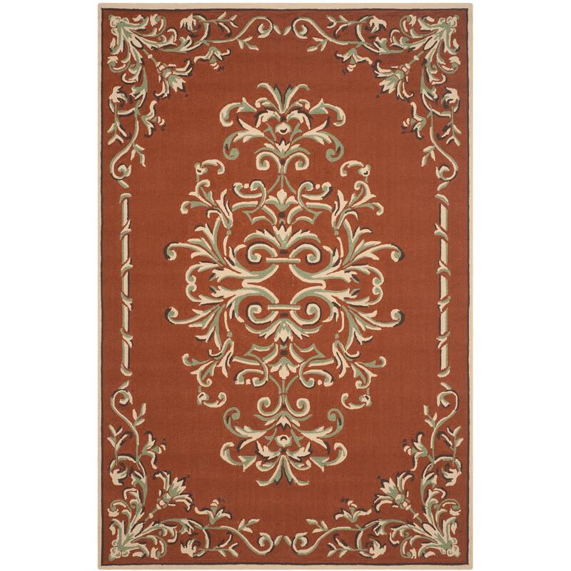 SAFAVIEH Handmade Easy Care Janene Oriental Rug
