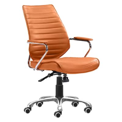 Dove Bend Low Back Office Chair Orange