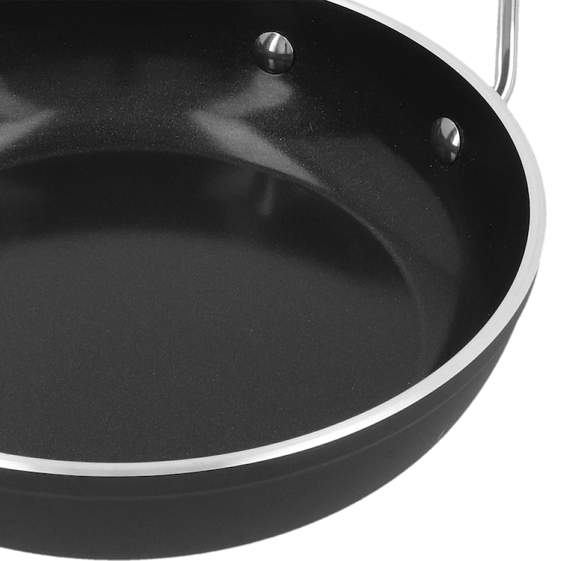 Demeyere AluPro Ceramic Aluminum Nonstick Fry Pan - Black
