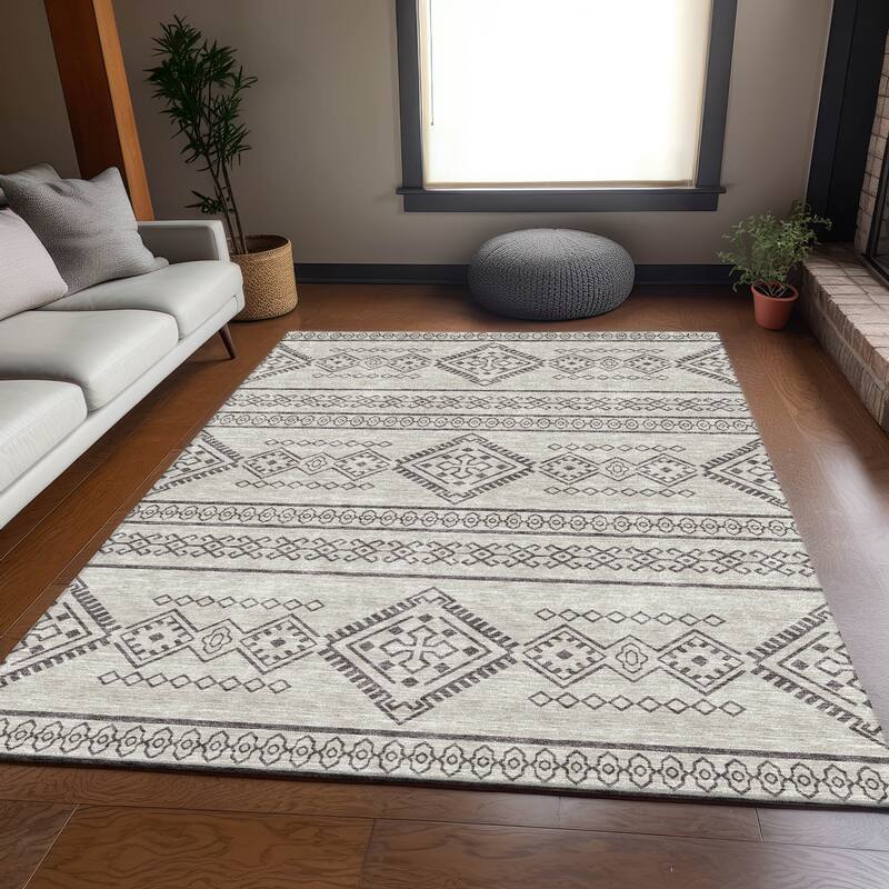 Premium Washable Super Soft Boho Globe Mayfield Rug