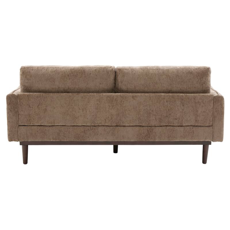 Christopher Knight Home - Lovina Modern Upholstered Loveseat Sofa with Spacious Seating and High-Density Cushioning.