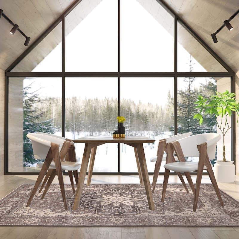 ECARPETGALLERY Hand-knotted Jules Sultane Grey, Taupe Wool Rug - 9'0 x 11'11