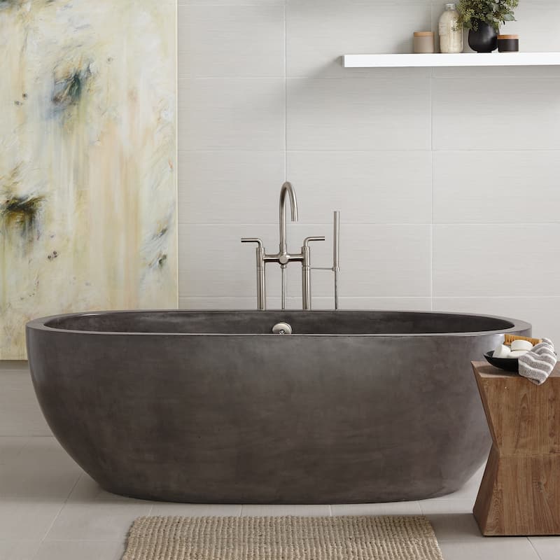 Avalon NativeStone Freestanding Soaking Tub