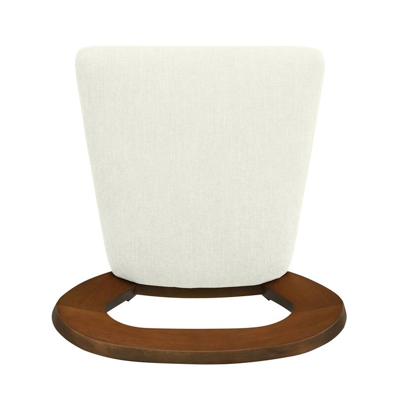 Roomfitters Counter Stool Set of 2, Modern Kitchen Bar Stool with Upholstered Seat and Wood Frame