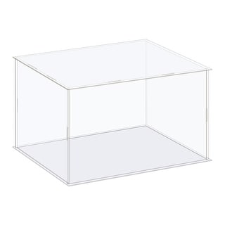 Display Case Box Acrylic Box Transparent Showcase 26x21x16cm for ...