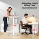 preview thumbnail 38 of 58, Height-Adjustable Workspace: Versatile Desk for Home Office and More Height Adjustable Electric Desk