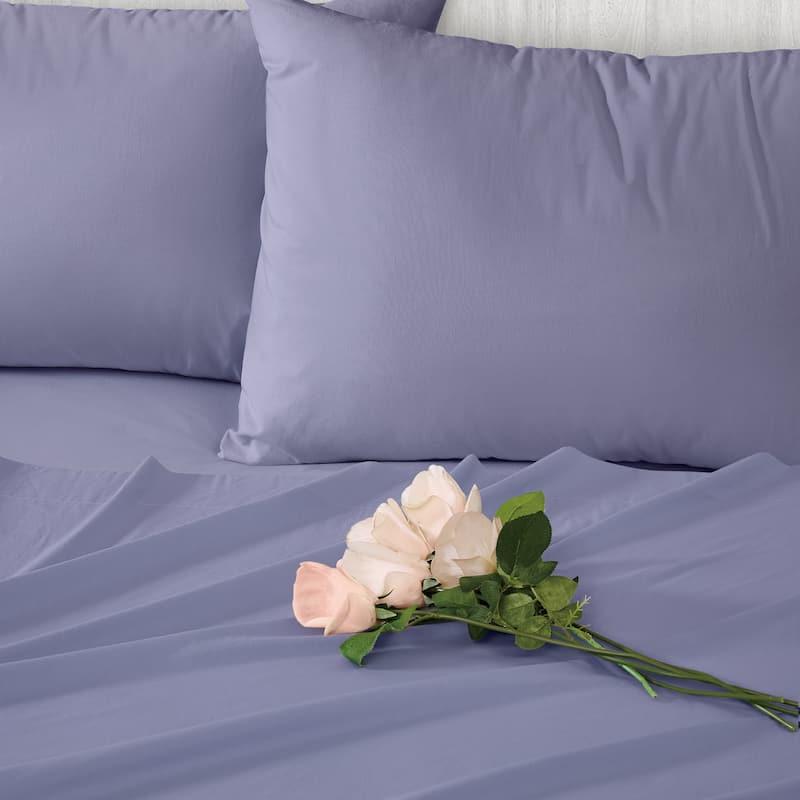 The Farmhouse by Rachel Ashwell Washed Solid Cotton Sheet Set