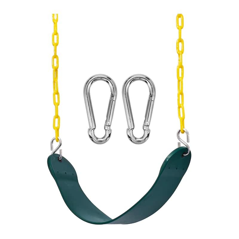 Sorbus Heavy Duty Swing Seat, 68inch Adjustable Chain, Support 220lb for Kids Outdoor Play