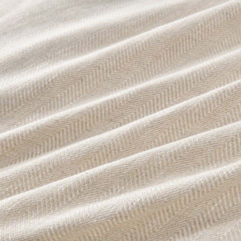 16" Ruffled Linen-Textured Bed Skirt, Deep Drop Coverage for Twin, Full, Queen, King Beds