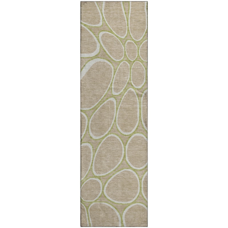 Premium Washable Super Soft Contemporary Bubble Mayfield Rug
