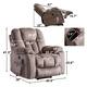 Super Big Power Assist Lift Recliner chair With Massage