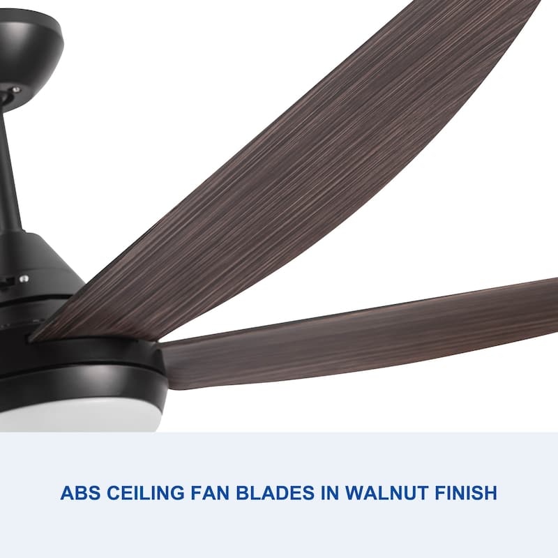 56" Ceiling Fan Light with Remote Control