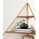 preview thumbnail 7 of 32, Kate and Laurel Melora Glam Metal and Wood 5-tier Corner Wall Shelf