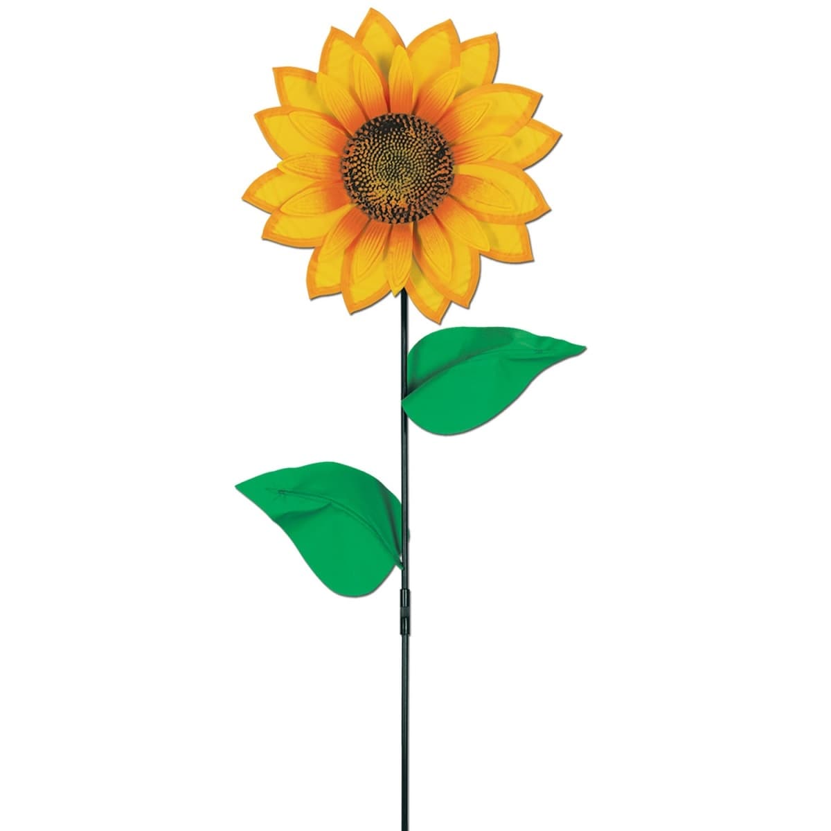 Shop Pack Of 6 Vibrant Yellow Sunflower Wind Wheel Summer Yard