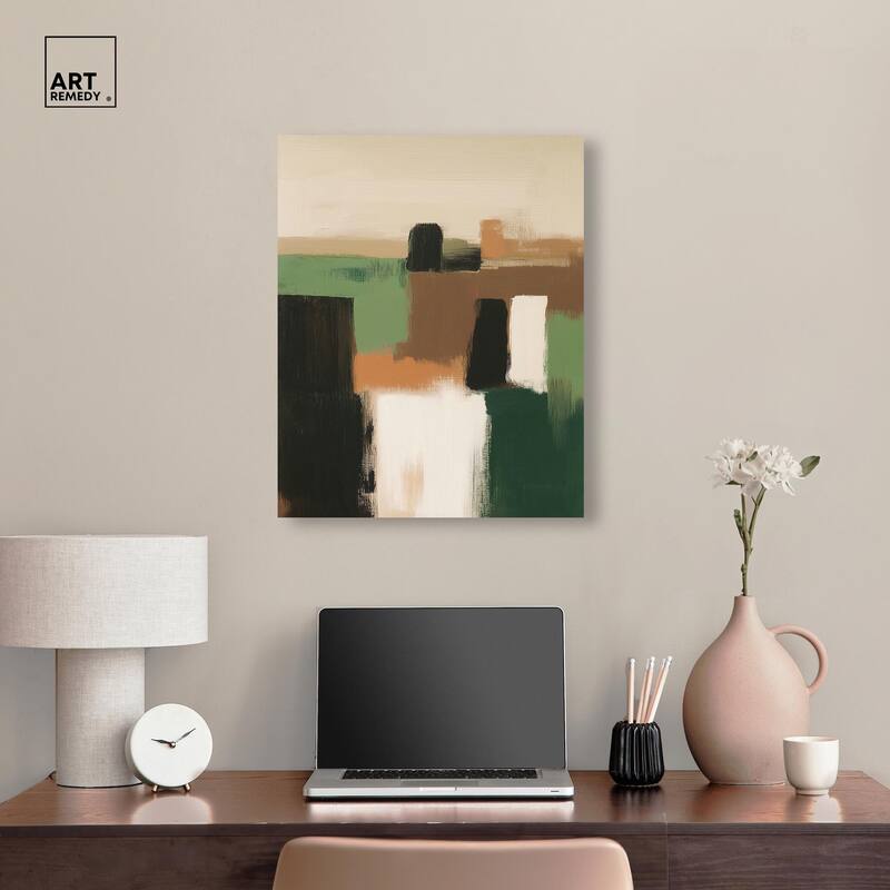 Underbrush Musings II Canvas by Art Remedy, Gallery Wrapped
