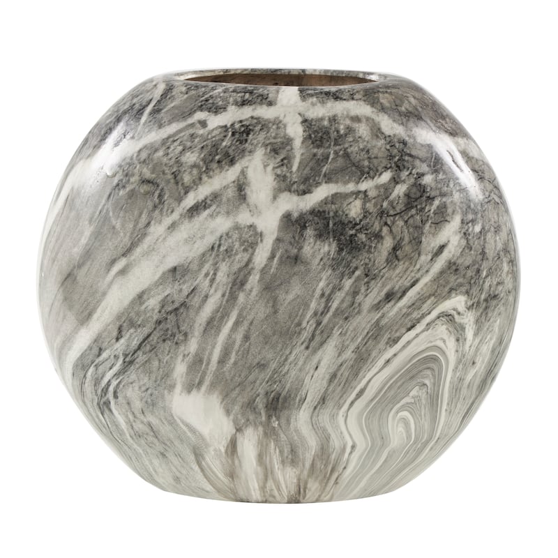 Multi Color Ceramic Marble Decorative Vase