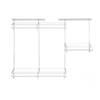Rubbermaid FastTrack 6 to 10 Ft Wire Closet Configuration Storage Kit (3  Pack), 1 Piece - Kroger