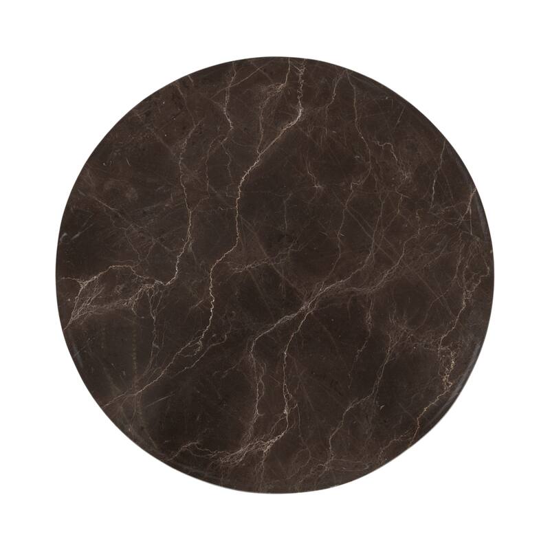 Kate and Laurel Engles Adjustable Marble Table and Plant Stand