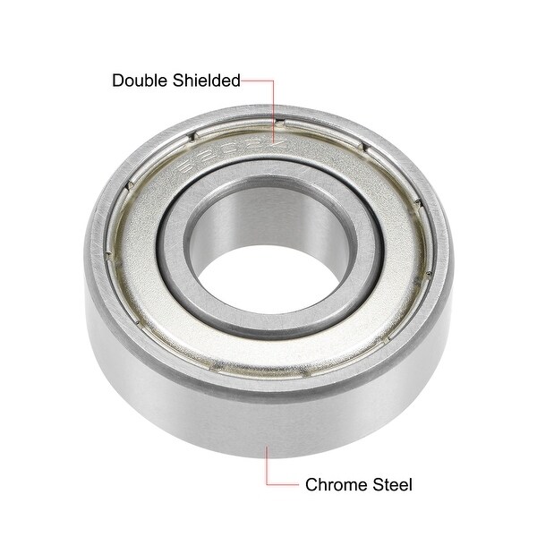 High Precision Ball Bearings 6202ZZ 15x35x11mm 5pcs Metal Shielded Bearings