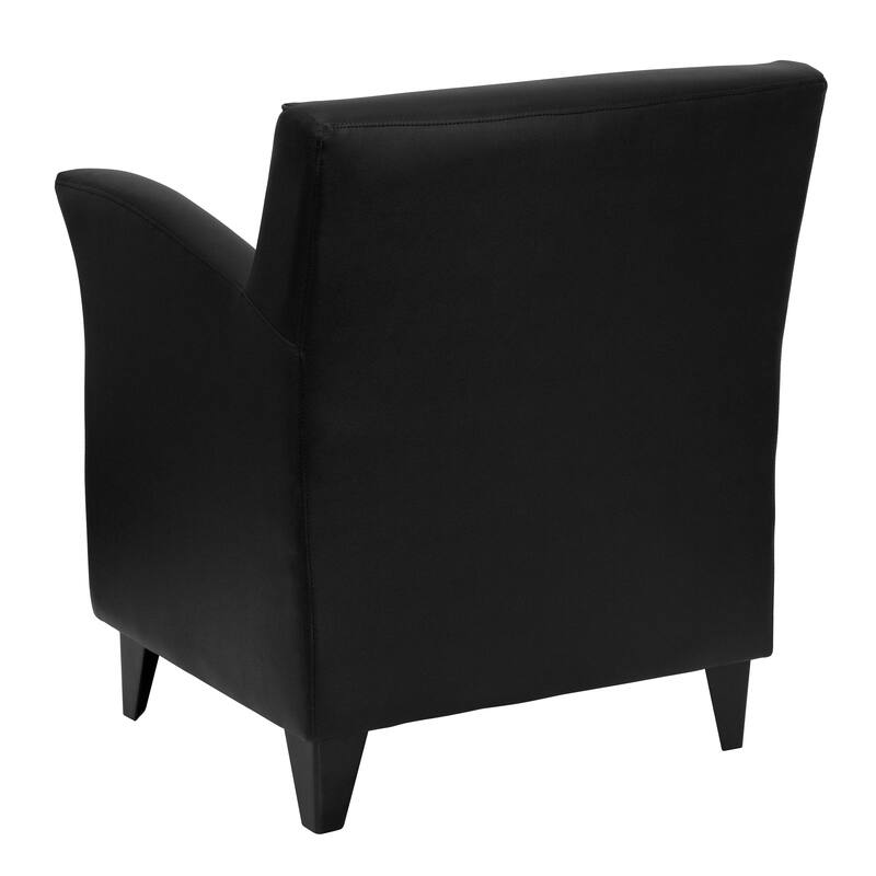 Contemporary Upholstered Lounge Chair with Flared Arms