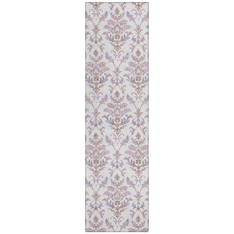 Machine Washable Indoor/ Outdoor Traditional Marrakesh Chantille Rug