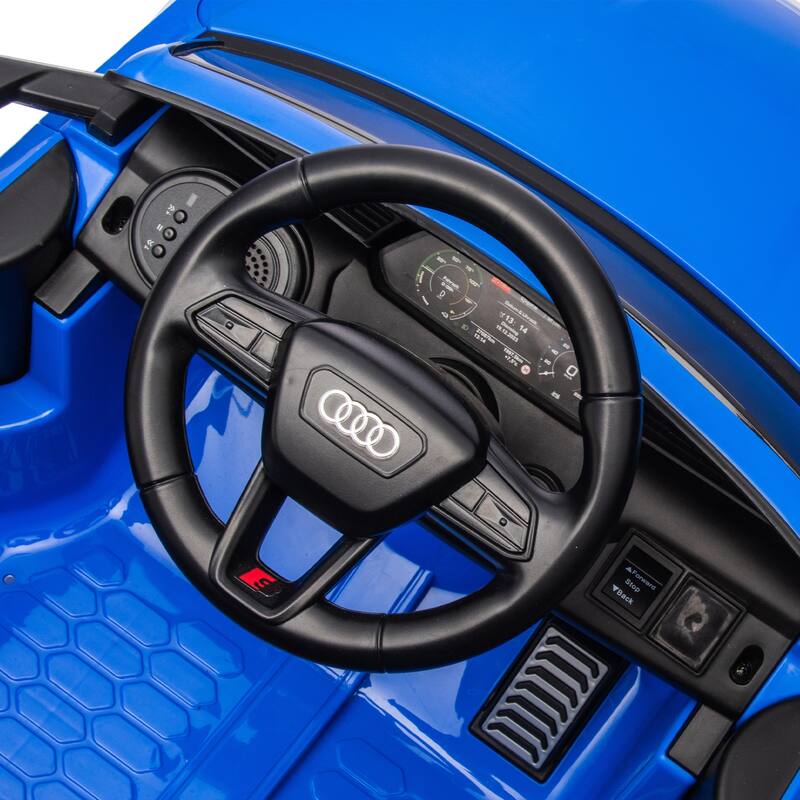 12V Kids Ride On Electric Car W/Parents Remote Control,Licensed Audi Sq8 For Kids,Volume Control,For Kids Aged 3-6.