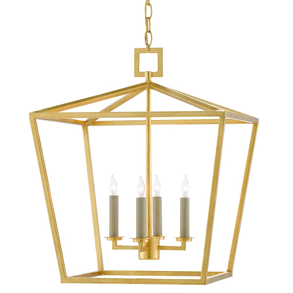 Currey & Company Denison Gold Lantern