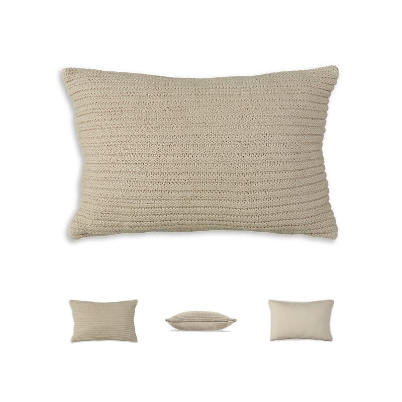 Signature Design by Ashley Abreyah Beige Pillow (Set of 4)