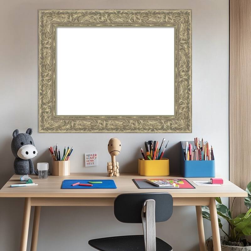 Luxe Framed Dry Erase Magnetic Board