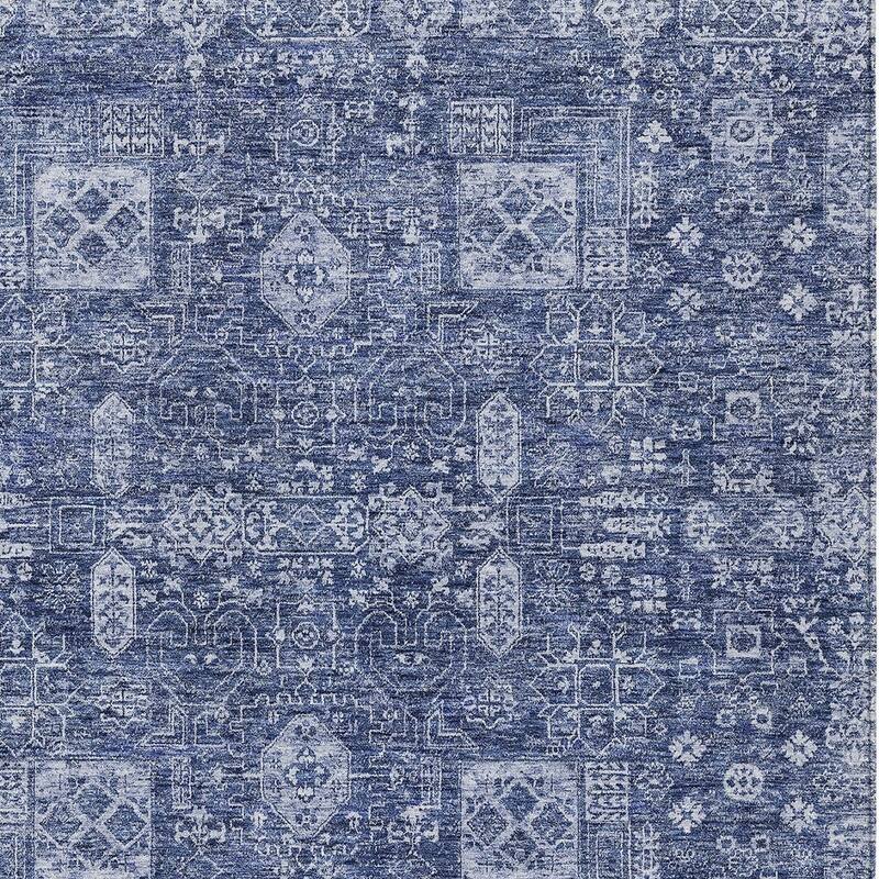 HomeRoots Oriental Transitional Rectangle Outdoor Rug