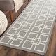 preview thumbnail 8 of 29, Martha Stewart by SAFAVIEH Square Dance Wool/ Banana Silk Rug