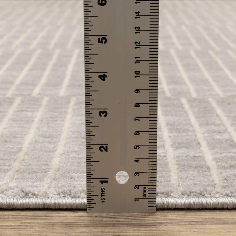 Style Haven Owen Modern Geometric Lines Area Rug