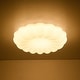 preview thumbnail 9 of 14, Blooming Peony Dimmable LED Flush-mount Nursery Ceiling Light - 18.9 in