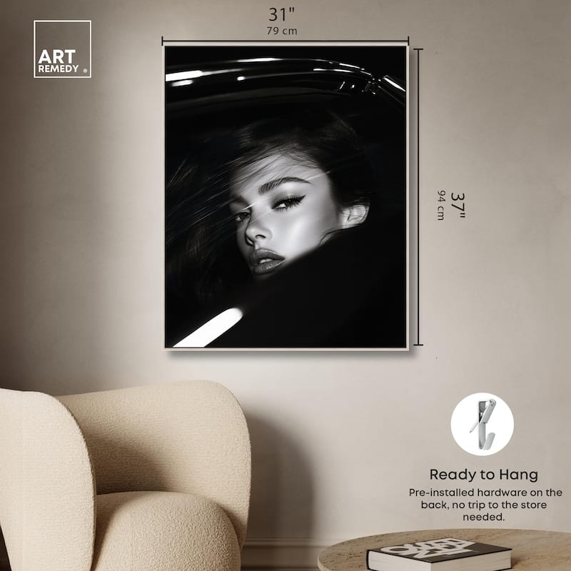 Depth of Her Eyes Canvas by Art Remedy