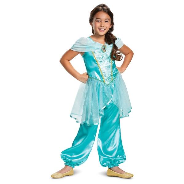 Shop Girls Classic Jasmine Disney Princess Costume Overstock 28036490