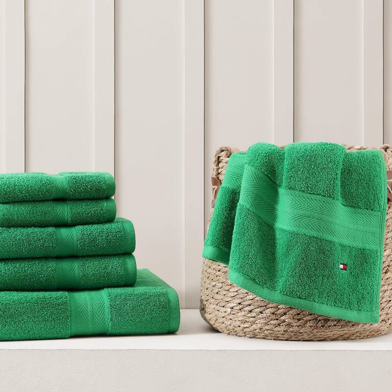 Tommy Hilfiger Modern American Cotton 6 Piece Towel Set - 6 Piece