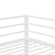 preview thumbnail 30 of 31, Metal Loft Bed Full with Guardrails, Flat Ladder, Kids, Teens, Adults