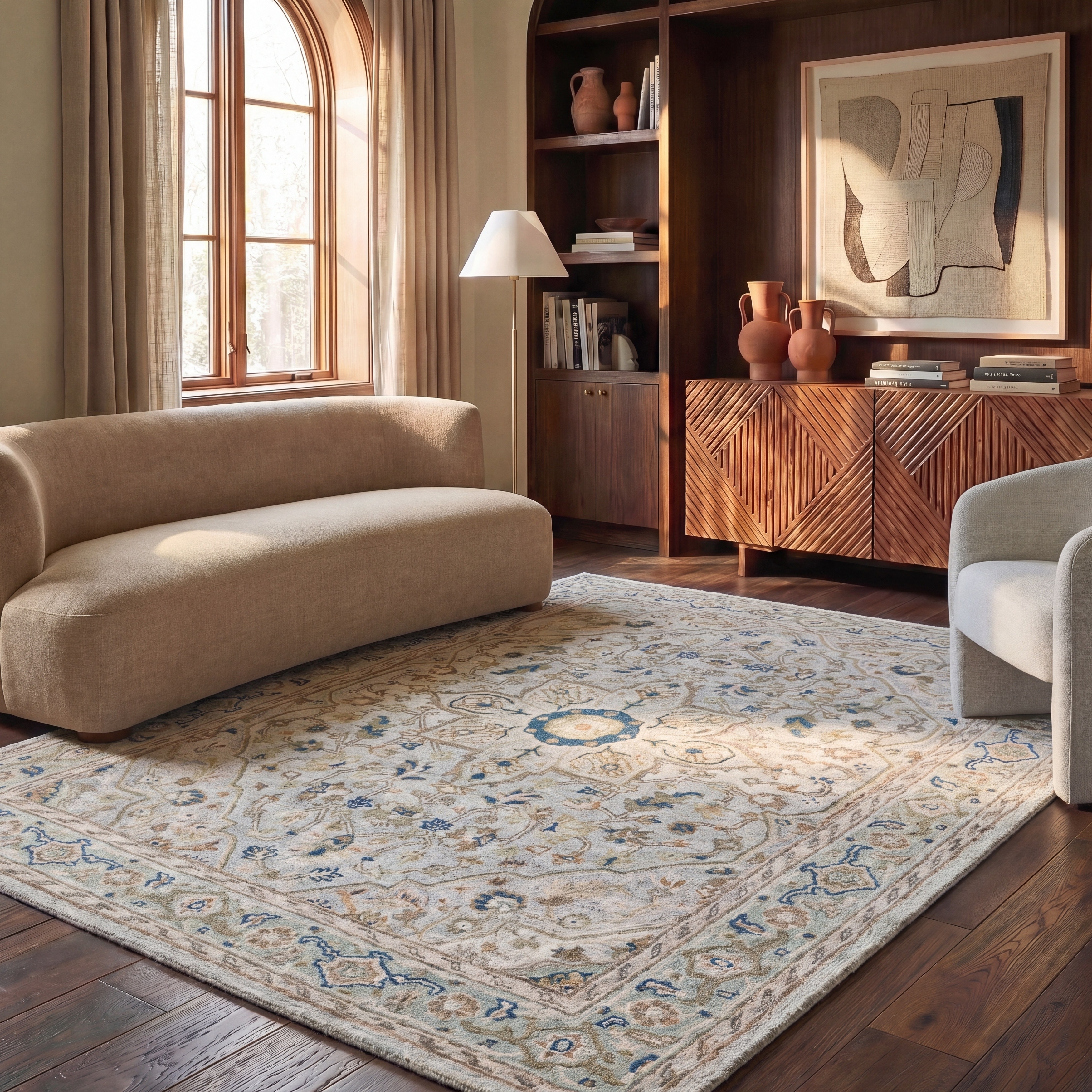 SAFAVIEH Handmade Heritage Hieng Traditional Wool Rug