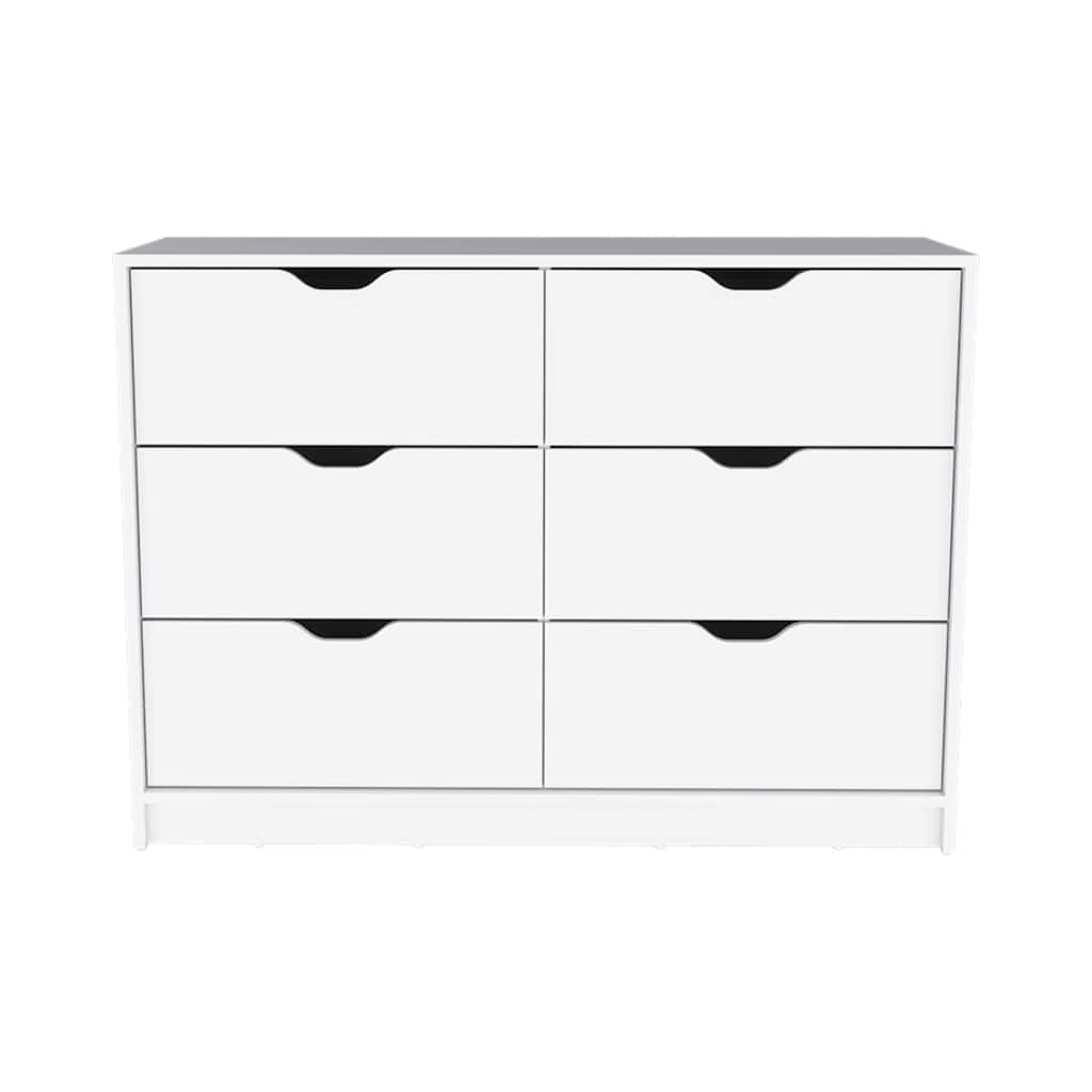 42 Inch Dresser with 4 Drawers for Bedroom Storage and Organization