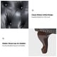 preview thumbnail 27 of 48, Gerhard Genuine Leather Armchair with Nailhead Trims and Removable Cushion Set of 2 by HULALA HOME