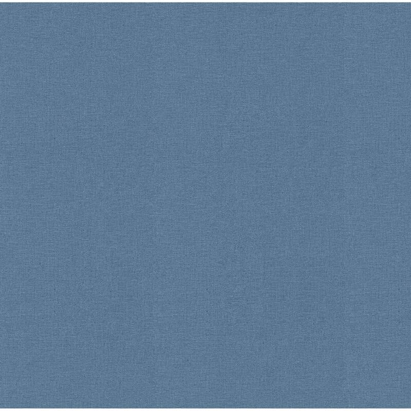 A-Street Prints Meade Denim Fine Weave Wallpaper