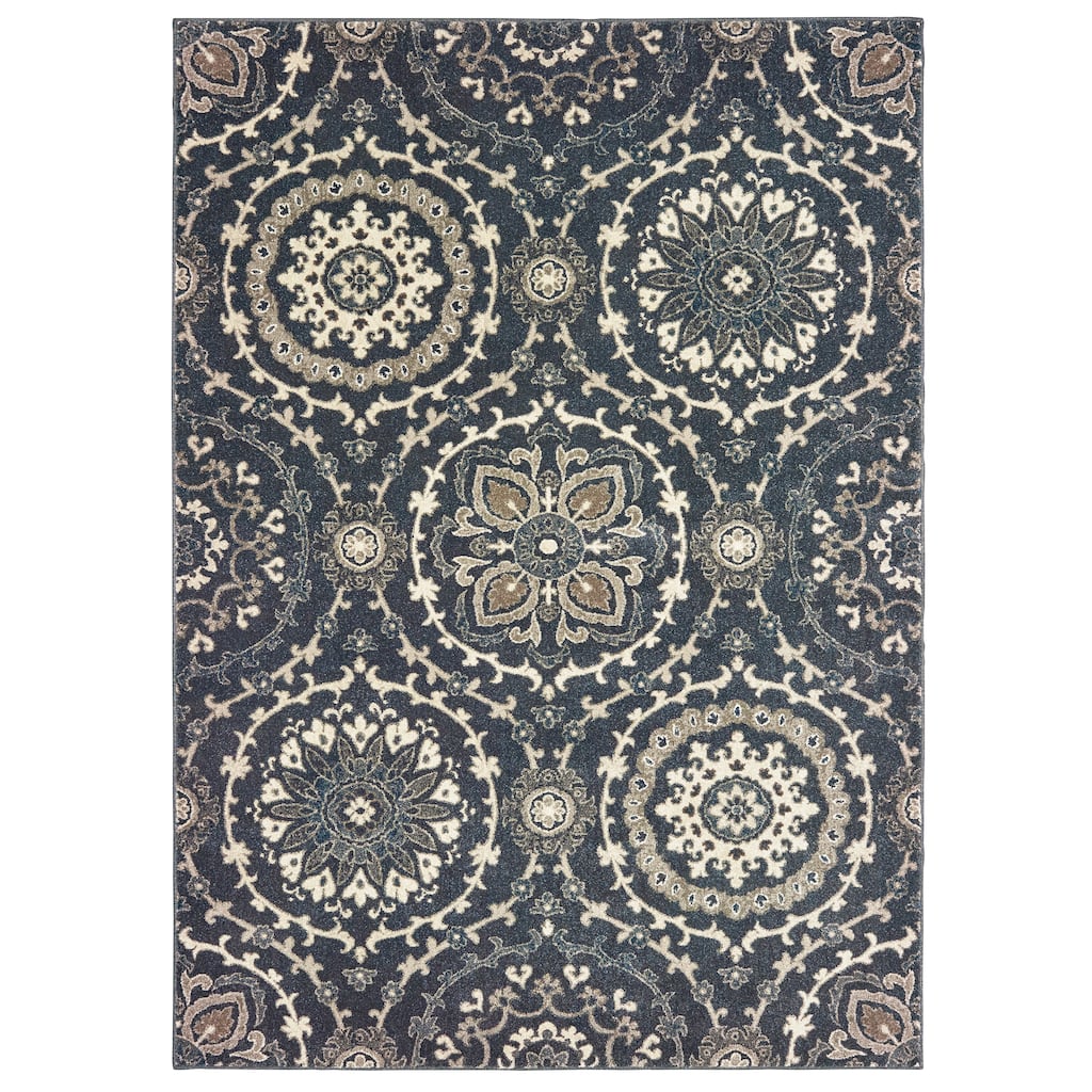 Style Haven Rothbury Floating Medallions Area Rug