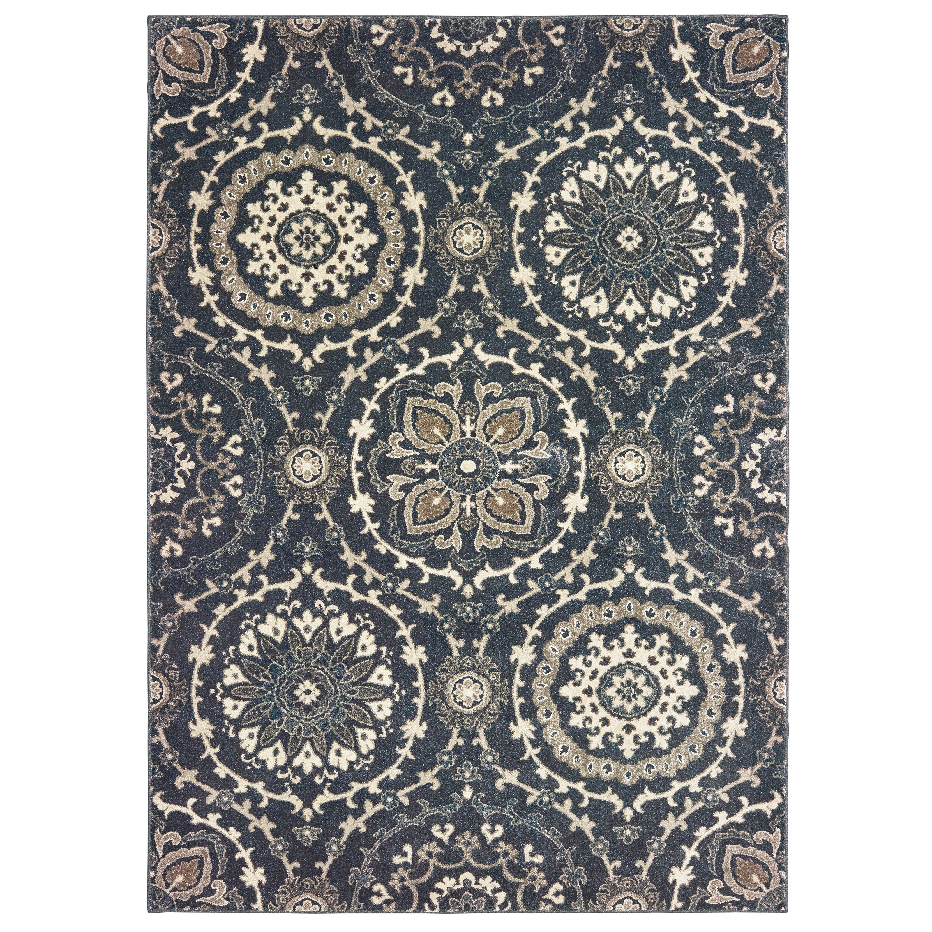 Style Haven Rothbury Floating Medallions Area Rug