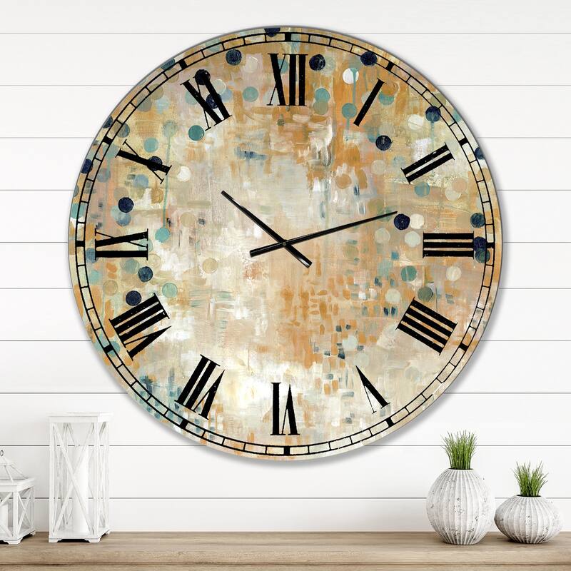 Designart 'I'll Take It Under Consideration 2' Large Modern Wall Clock